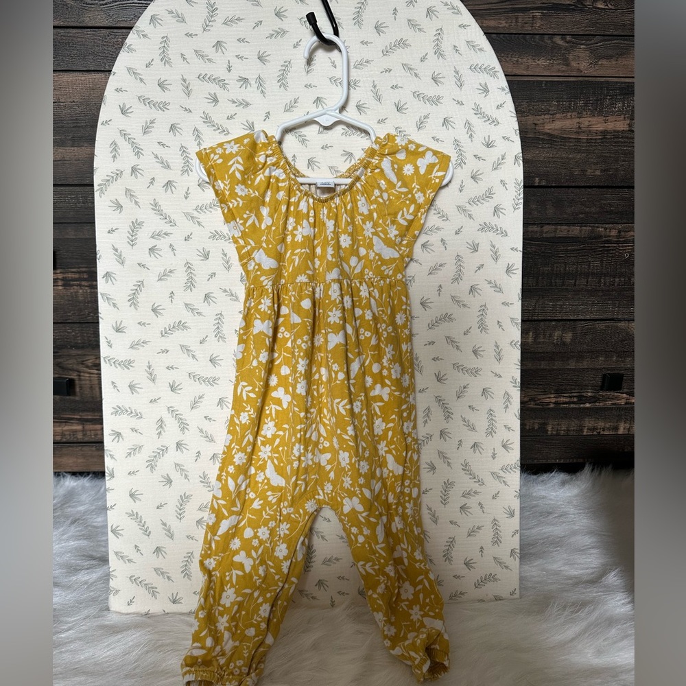 18/24M Yellow Floral Jumper